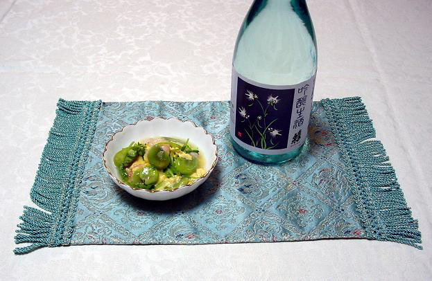 (2008,3,吟醸生酒そら豆と海老の卵とじ.jpg