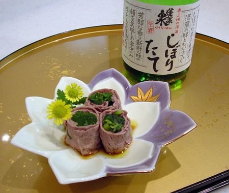 蓬莱泉 特別純米「しぼりたて」