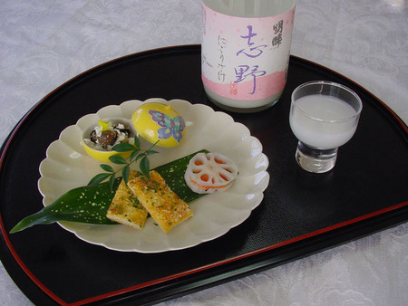 明眸 活性にごり酒「志野」