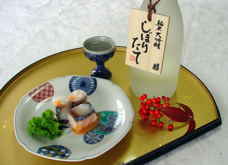 蓬莱泉 純米大吟醸「しぼりたて」
