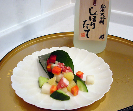 蓬莱泉 純米大吟醸「しぼりたて」