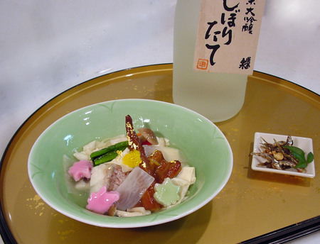 蓬莱泉 純米大吟醸「しぼりたて」