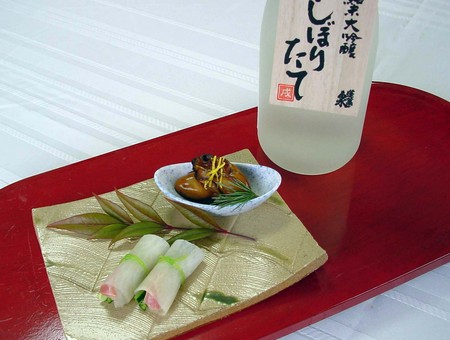 蓬莱泉 純米大吟醸「しぼりたて」