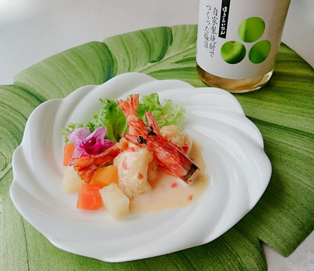 自家製焼酎でつくった梅酒