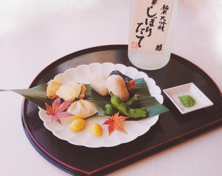 蓬莱泉 純米大吟醸「しぼりたて」