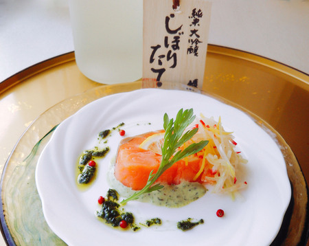 蓬莱泉 純米大吟醸「しぼりたて」