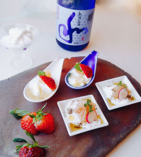 蓬莱泉「熟成生酒 和 微炭酸」