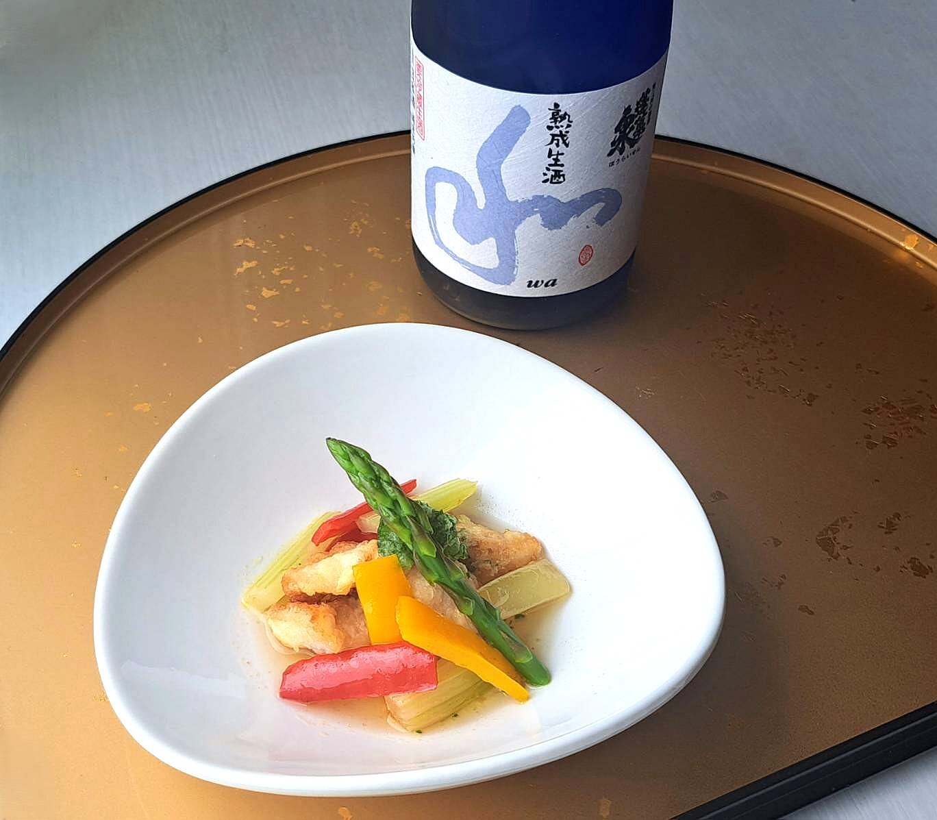 蓬莱泉 純米吟醸「熟成生酒 和」