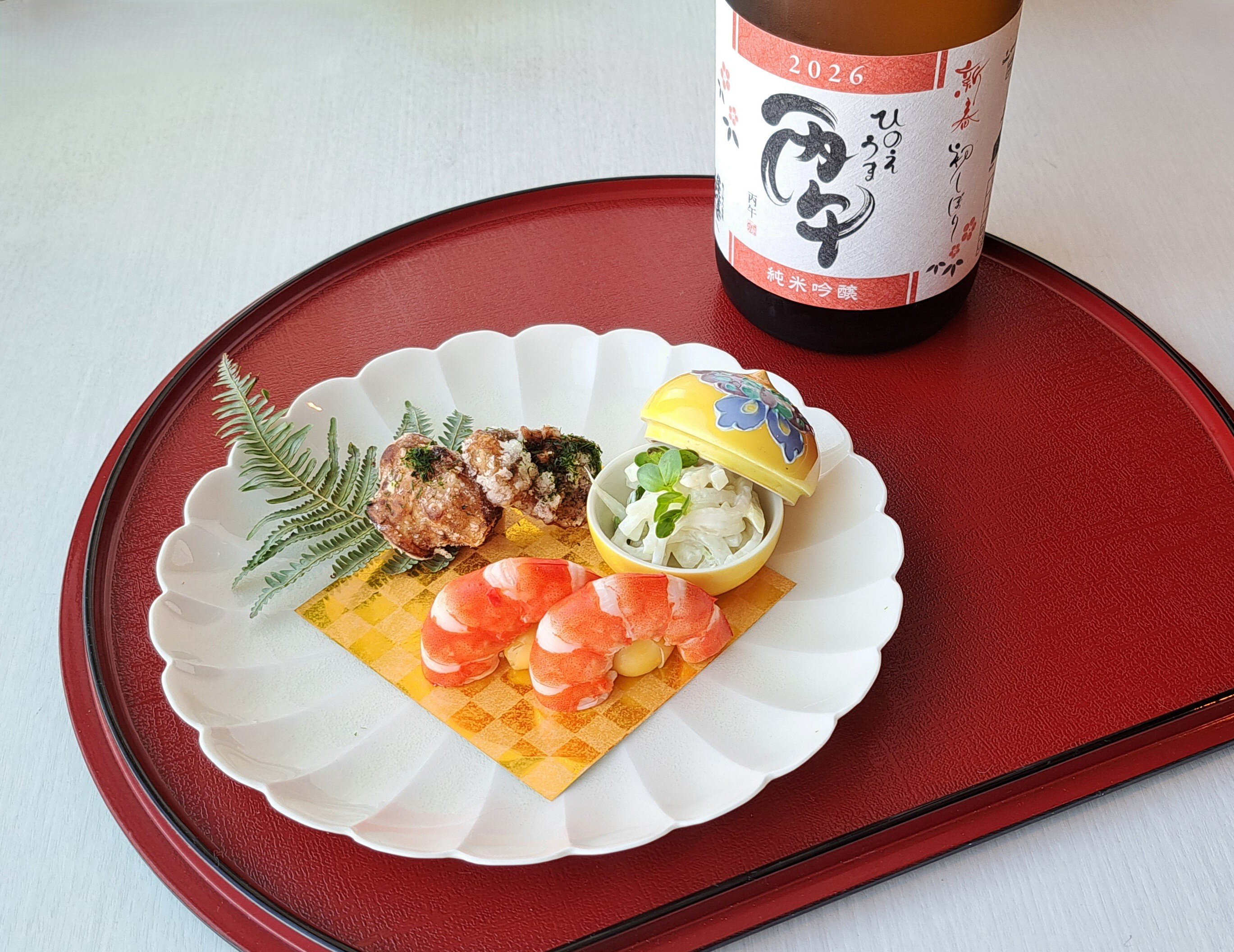 蓬莱泉 純米吟醸「新春初しぼり」