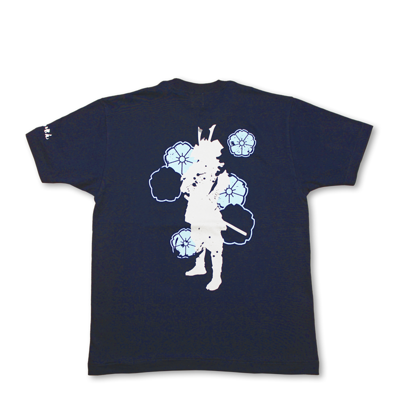オリジナルTシャツ<br>「武士×桜」