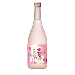 This sake is available only in spring.